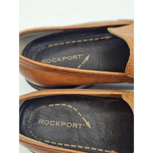 Rockport  Mens Loafers Size 10.5 M Tan Casual Dress Comfort Everyday Shoes - Picture 7 of 15